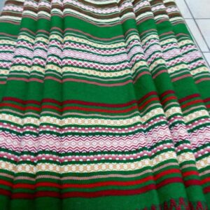 Tejido de Refajo Verde Esmeralda